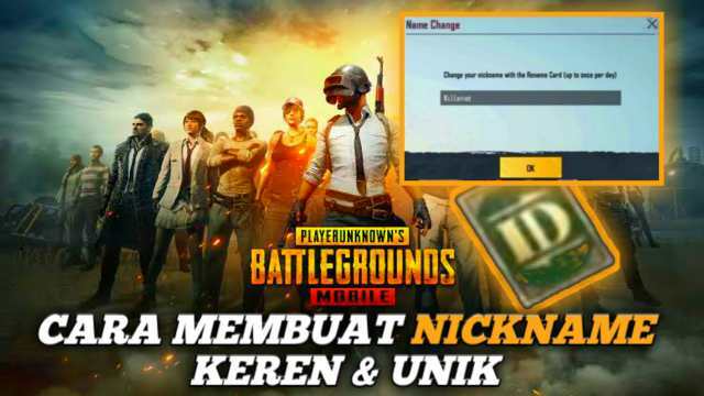 Cara Membuat Nickname PUBG Keren dan Termudah di 2024