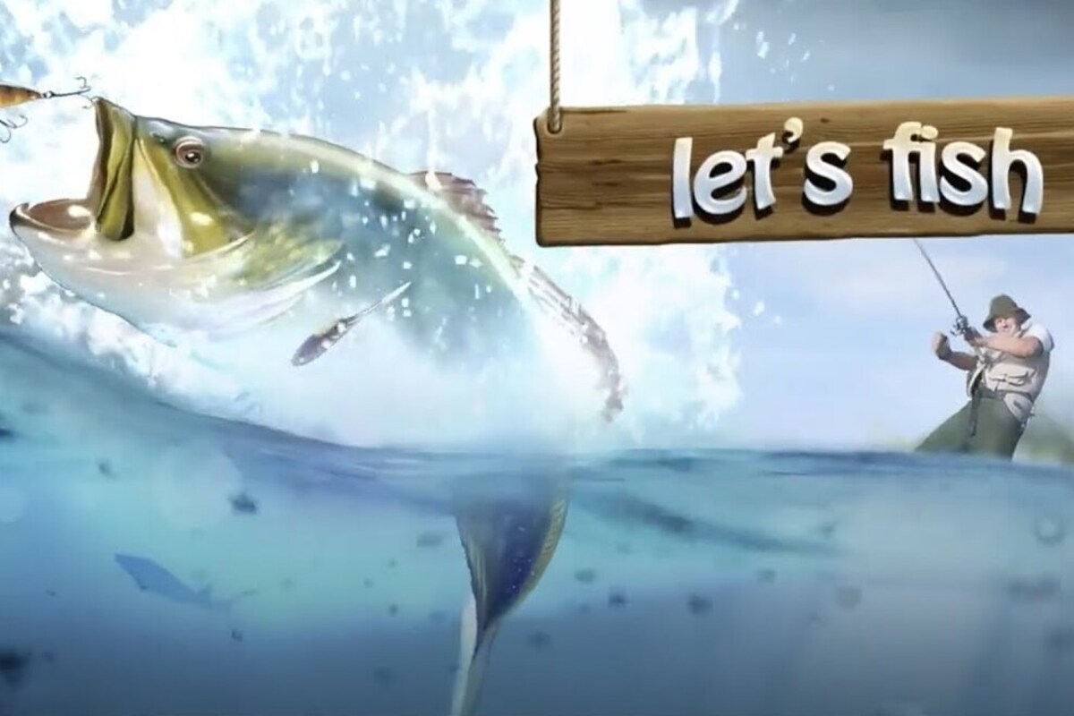 Game mancing ikan Let's Fish memberikan fitur untuk bertanding memancing melawan pemain lain.