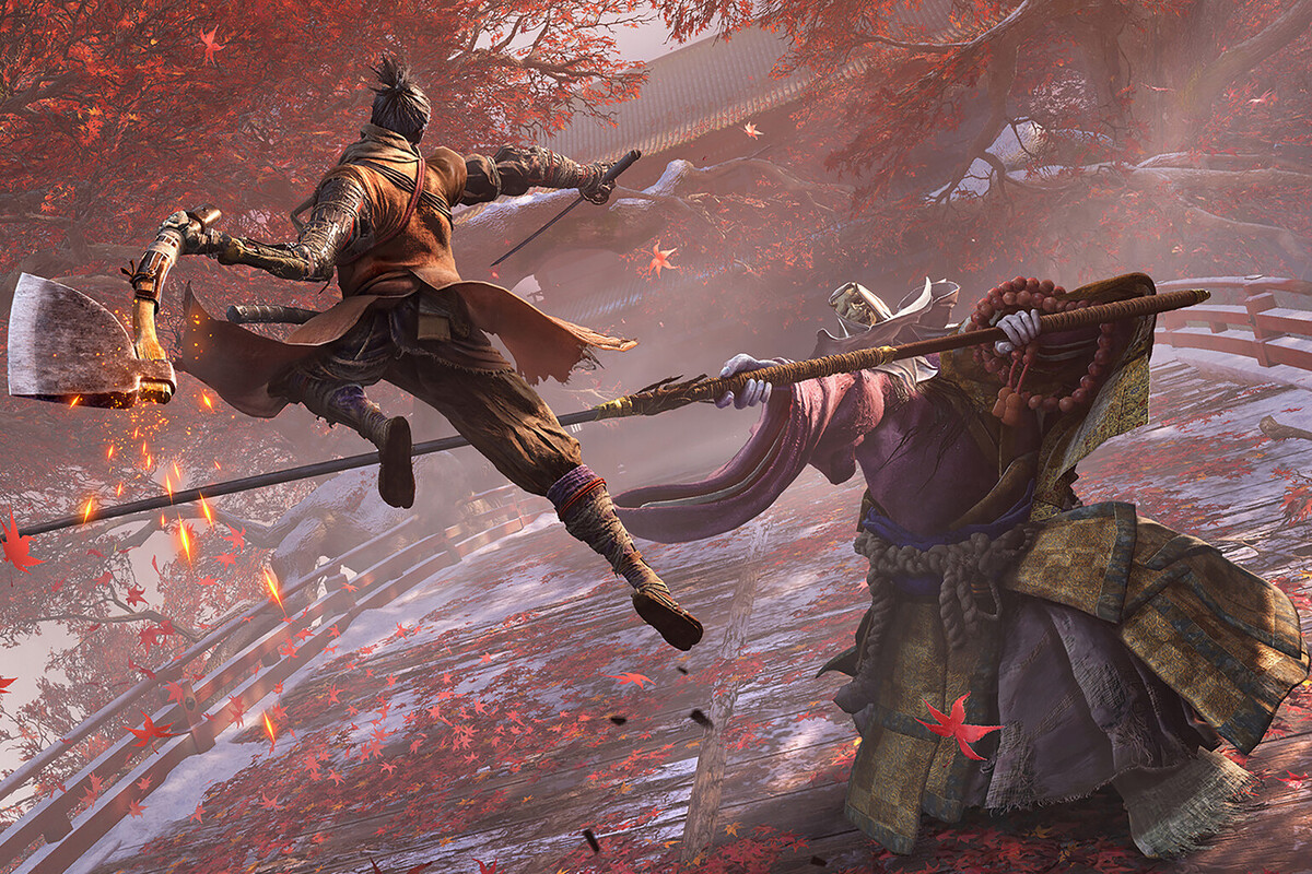 Salah satu rekomendasi game tersulit di dunia yaitu Sekiro Shadows Die Twice.