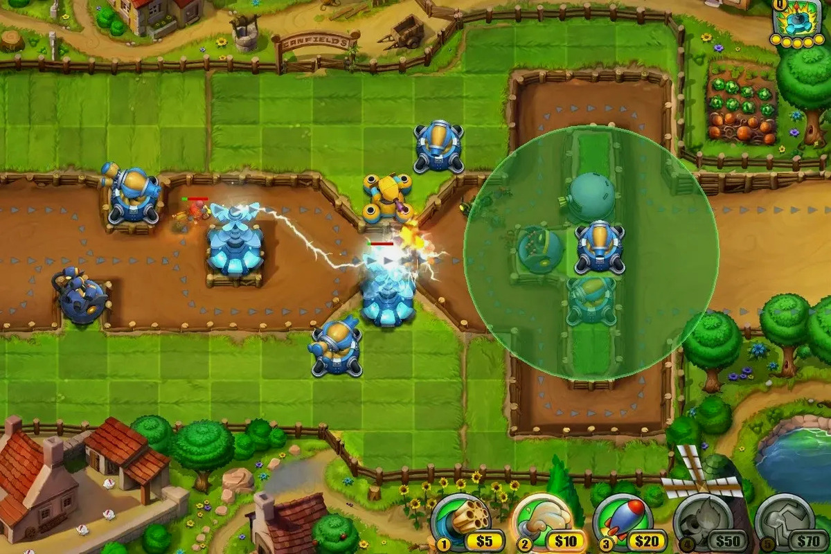 Game Mirip Plants vs Zombies - Fieldrunners 2