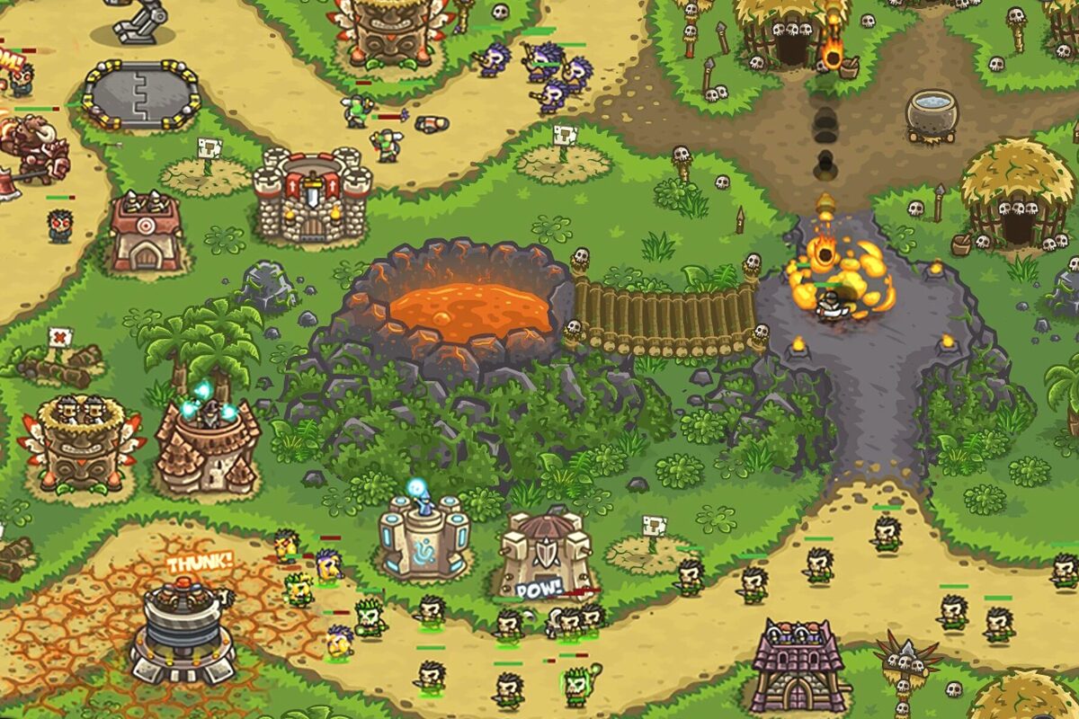 Game Mirip Plants vs Zombies - Kingdom Rush