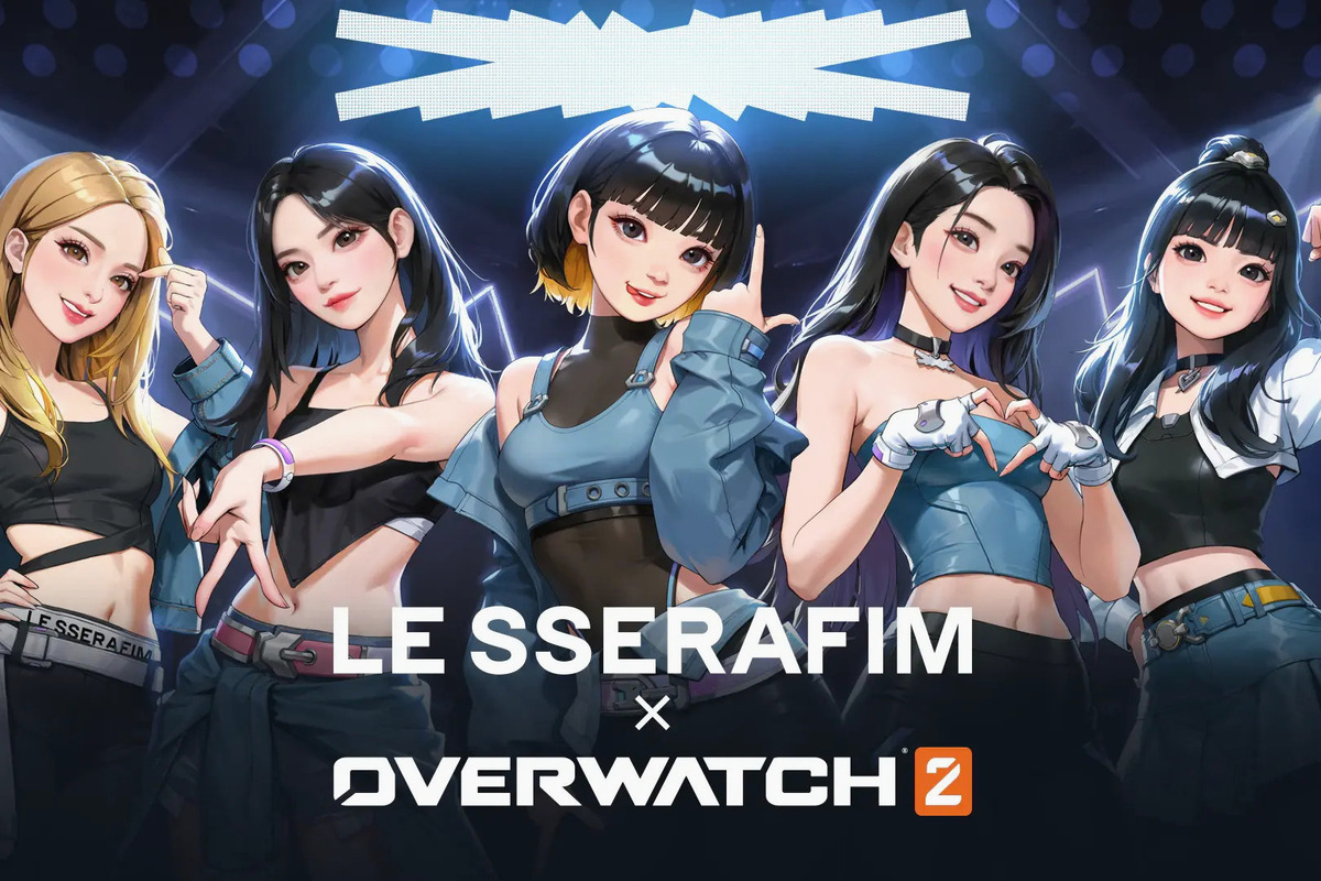 Kolaborasi Game x K-pop Terbaik - Overwatch 2 x LE SSERAFIM