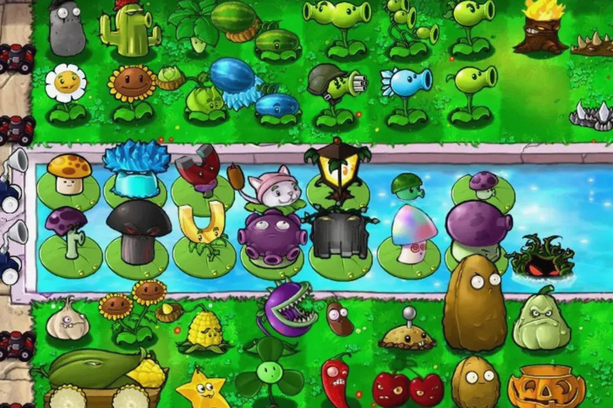 Menang Plants vs Zombies - Tanam Tanaman Pembunuh Anda Secara Merata
