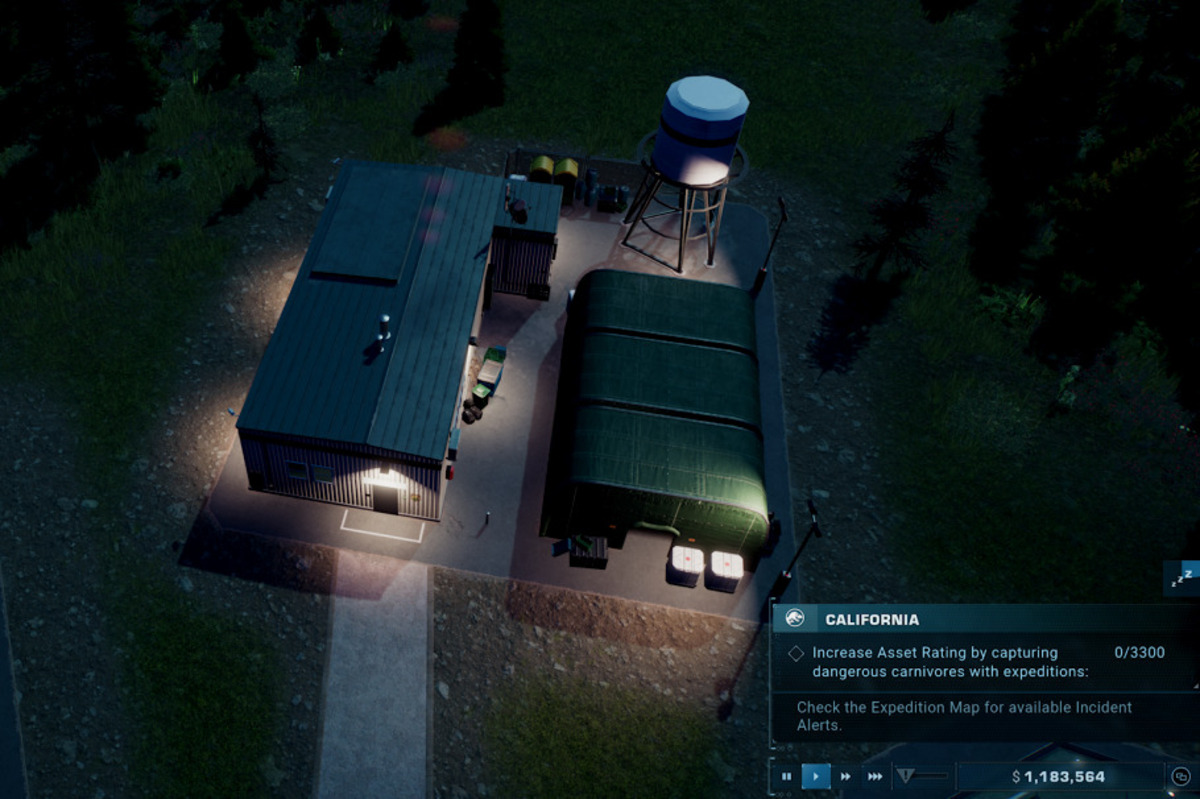 Struktur Jurassic World The Game