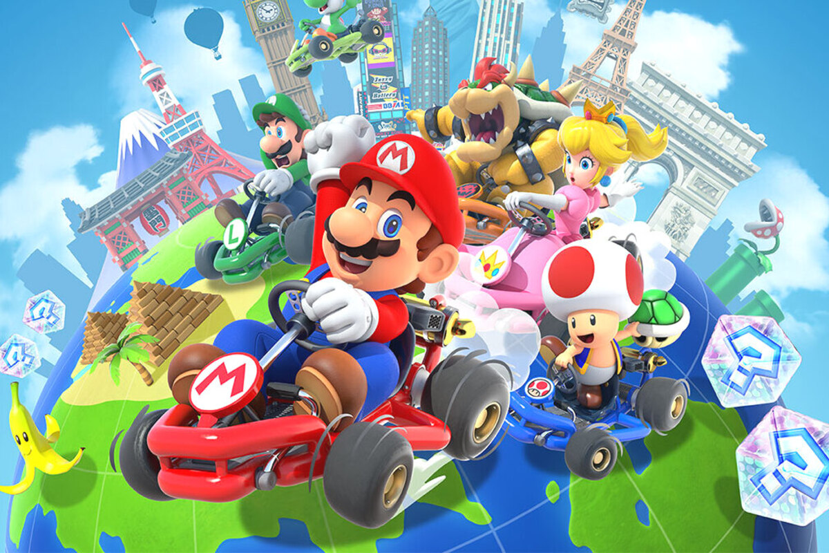 Aplikasi Game Multipemain Seru - Mario Kart Tour