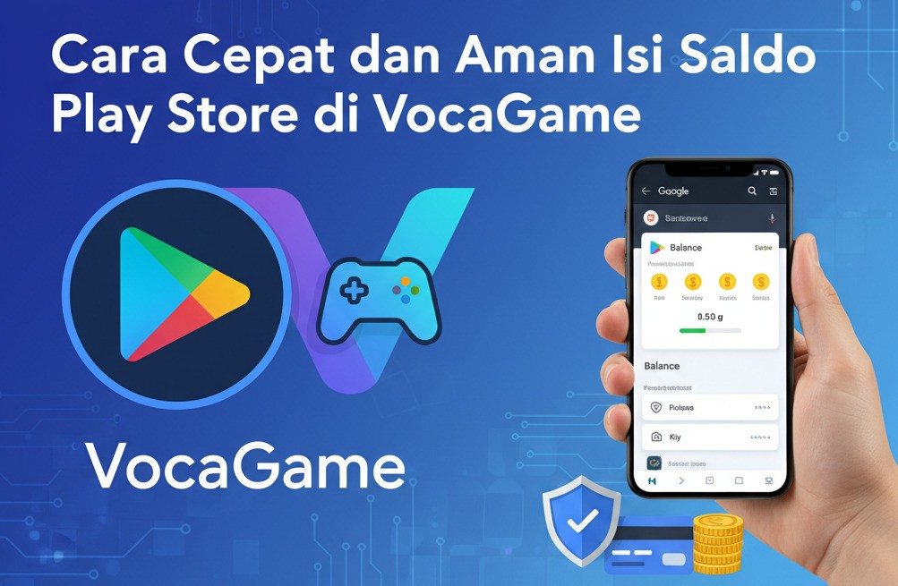 Top Up Google Play Cara Cepat dan Aman Isi Saldo Play Store di VocaGame