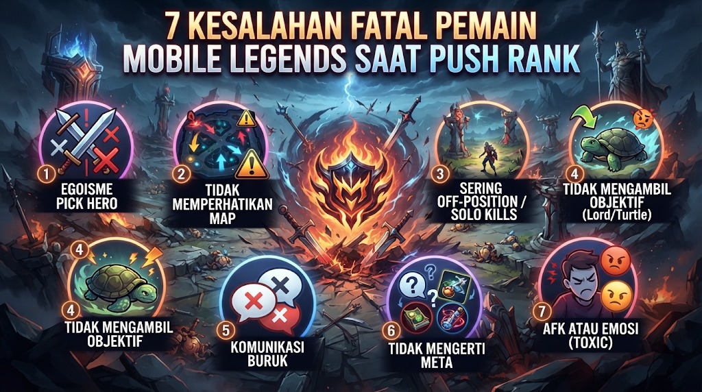 7 kesalahan fatal mobile legend