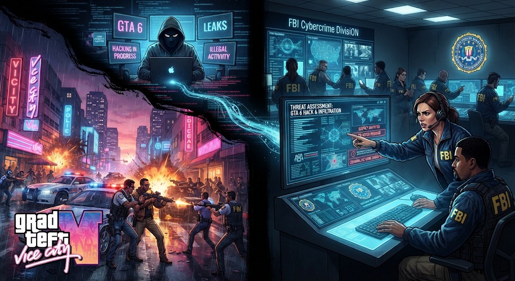 Ancaman yang Semakin Serius: Dari GTA 6 ke FBI (AI Generate)