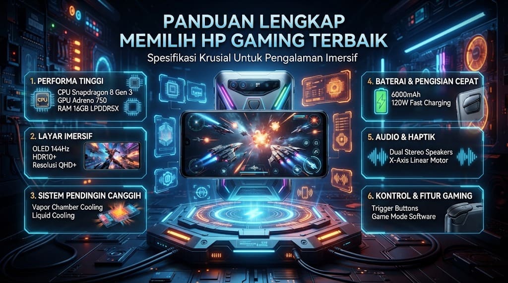 Panduan Lengkap Memilih HP Gaming