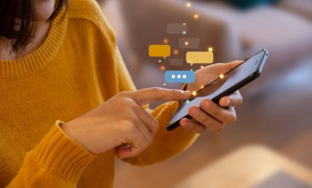 Ilustrasi fitur balasan cepat / iStockphoto