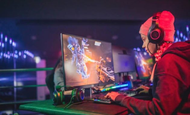Ilustrasi Main Game di PC / iStock