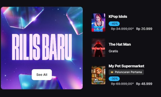 Rekomendasi Game PC Murah / store.epicgames