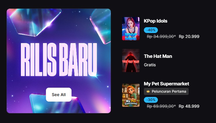 Rekomendasi Game PC Murah / store.epicgames