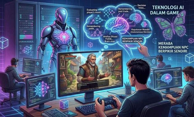 Teknologi AI Dalam Game: Meraba Kemampuan NPC Berpikir Sendiri / AI Generate