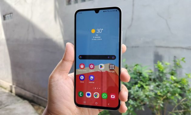 hipset Mediatek Dimensity 1080 di Samsung Galaxy A34 5G / kompas