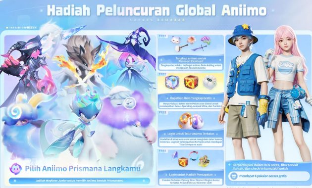 Hadiah Peluncuran Aniimo / web