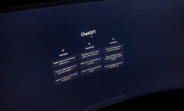 Close-up layar komputer yang menampilkan antarmuka ChatGPT / pexels-bertellifotografia